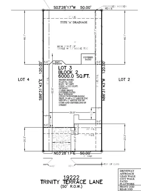 Floorplan - 19222 Trinity Terrace Ln, Spring, TX 77379 photo 4 of 4