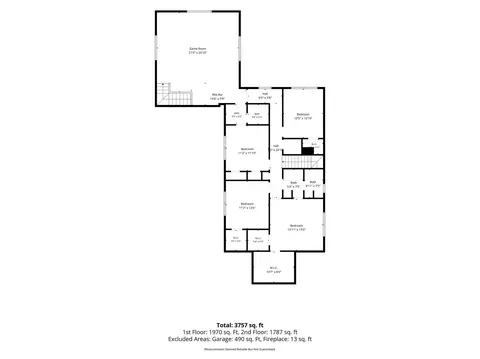 Floorplan - 9527 Enstone Cir, Spring, TX 77379 photo 2 of 3