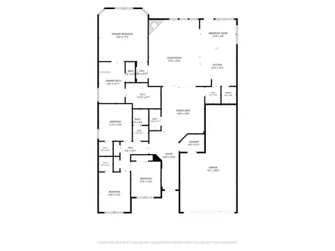 Floorplan - 5922 Beeston Hall Ct, Spring, TX 77388 photo 2 of 2