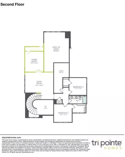 Floorplan - 28247 Serene Point Dr, Spring, TX 77386 photo 2 of 2