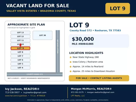 lot9 County Rd 572, Rosharon, TX 77583