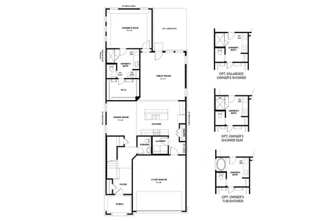 Floorplan - 4213 Red Cedar Ring Ln, Pinehurst, TX 77362 photo 1 of 2