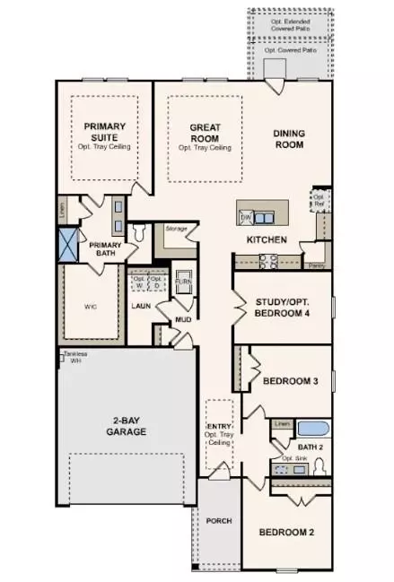 Floorplan - 8535 Light Rail Dr, Fulshear, TX 77441 photo 2 of 2