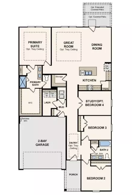 Floorplan - 8535 Light Rail Dr, Fulshear, TX 77441 photo 1 of 2
