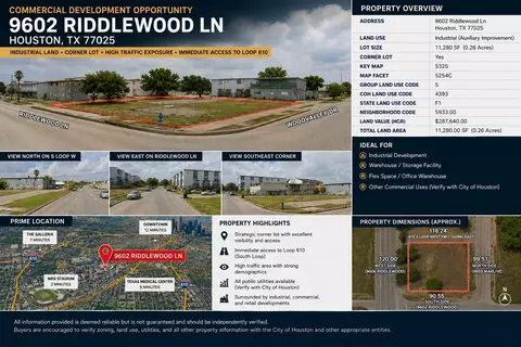 9602 Riddlewood Ln, Houston, TX 77025