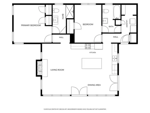 Floorplan - 1445 Tara Dr, Trinity, TX 75862 photo 1 of 4