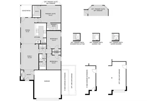 Floorplan - 2978 Sir Ian Blake Dr, Conroe, TX 77301 photo 1 of 1