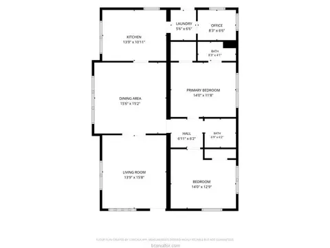 Floorplan - 504 W 28th St, Bryan, TX 77803 photo 2 of 2