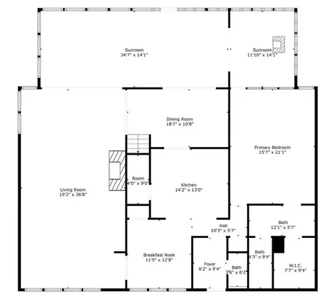 Floorplan - 3533 Fm 563, Anahuac, TX 77514 photo 1 of 2