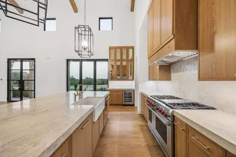 Kitchen - 133 Drake Ln, Round Top, TX 78954 photo 2 of 3
