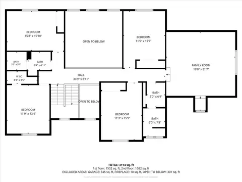 Floorplan - 2410 Laureldale Park Ln, Spring, TX 77386 photo 2 of 2