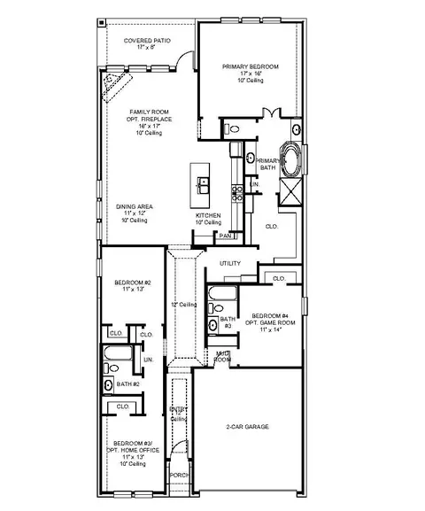 Floorplan - 18226 Upper Brook St, Conroe, TX 77302 photo 1 of 1