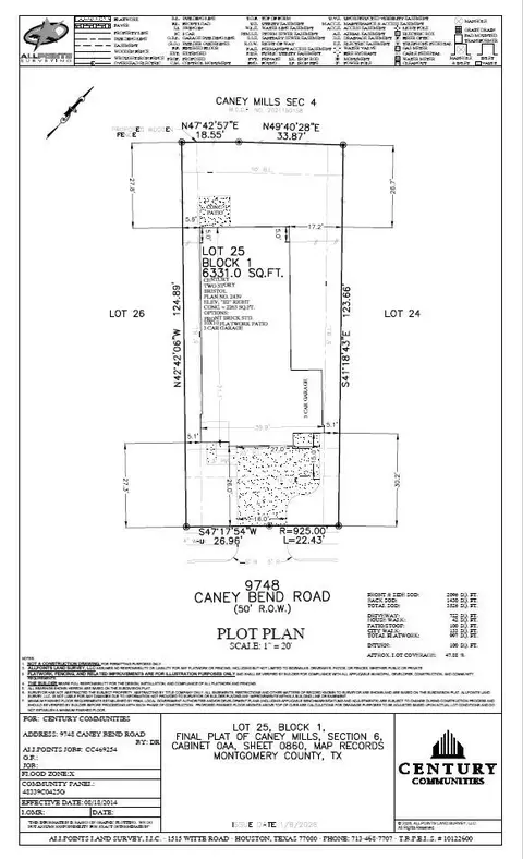Floorplan - 9748 Caney Bend Rd, Conroe, TX 77303 photo 2 of 2