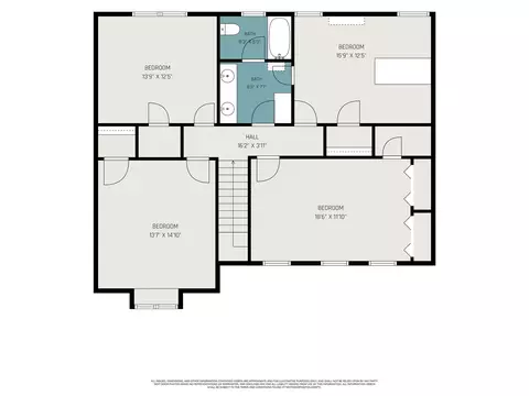 Floorplan - 6711 Campden Dr, Spring, TX 77379 photo 2 of 2