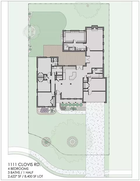 Floorplan - 1111 Clovis Rd, Houston, TX 77008 photo 1 of 1