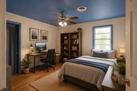 Bedroom - 101 S Woodsway St E, Conroe, TX 77301 photo 4 of 4