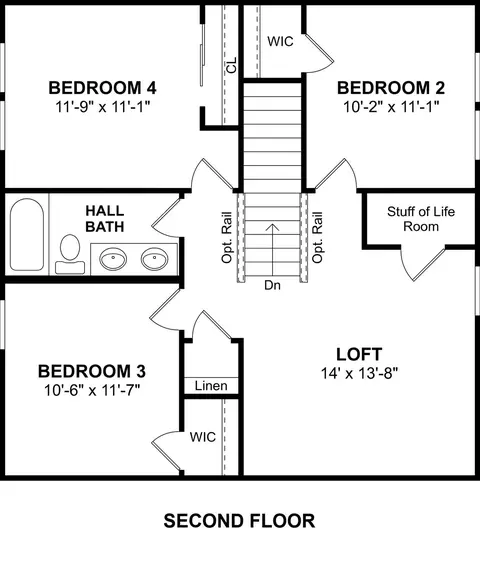 Floorplan - 29538 Barnview Dr, Waller, TX 77484 photo 2 of 2
