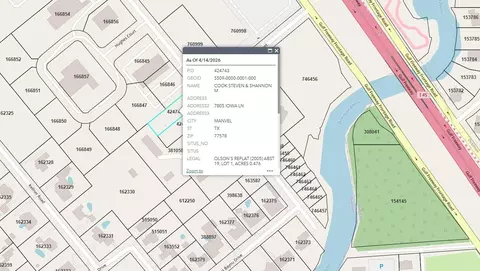 lot1 W Hughes Ln, Dickinson, TX 77539