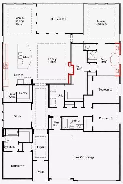 Floorplan - 32118 Pond Pine Ct, Spring, TX 77386 photo 2 of 2