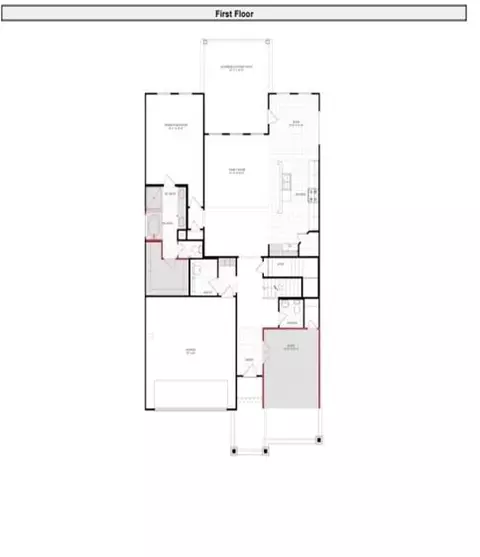 Floorplan - 19211 Trinity Terrace Ln, Spring, TX 77379 photo 1 of 5