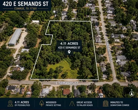 420 E Semands St, Conroe, TX 77301 photo 2