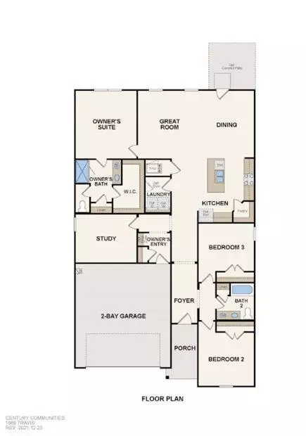 Floorplan - 16764 Needlepoint Dr, Conroe, TX 77302 photo 1 of 1