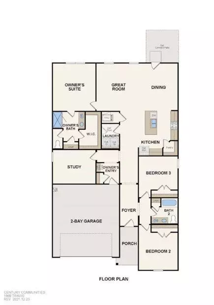 Floorplan - 16764 Needlepoint Dr, Conroe, TX 77302 photo 2 of 2