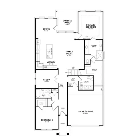 Floorplan - 2803 Pathway Meadows Ln, Webster, TX 77598 photo 2 of 2