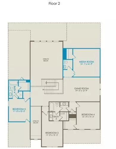 Floorplan - 25403 Schmidt Dr, Katy, TX 77493 photo 2 of 2