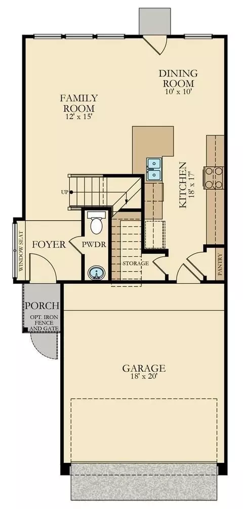 Floorplan - 187 Moon Dance Ct, Conroe, TX 77304 photo 1 of 2