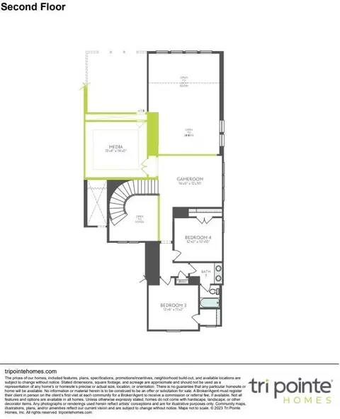 Floorplan - 28194 Serene Point Dr, Spring, TX 77386 photo 2 of 2