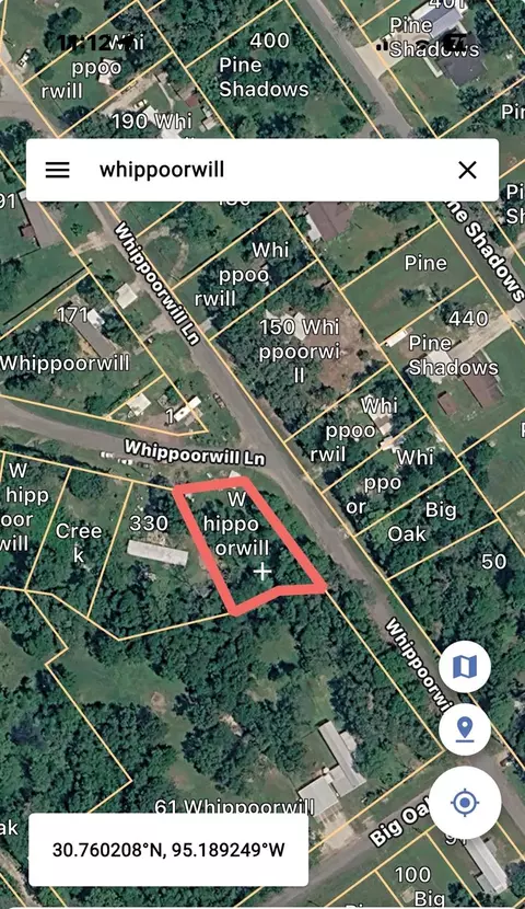 tbd Whippoorwill Ln, Point Blank, TX 77364