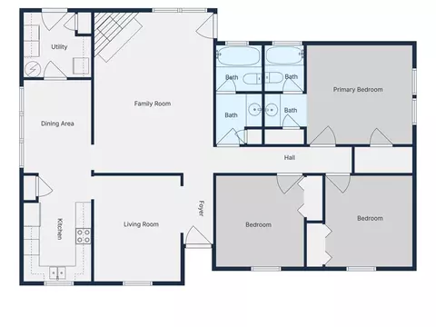 Floorplan - 200 Manuel Rd, Shepherd, TX 77371 photo 1 of 1