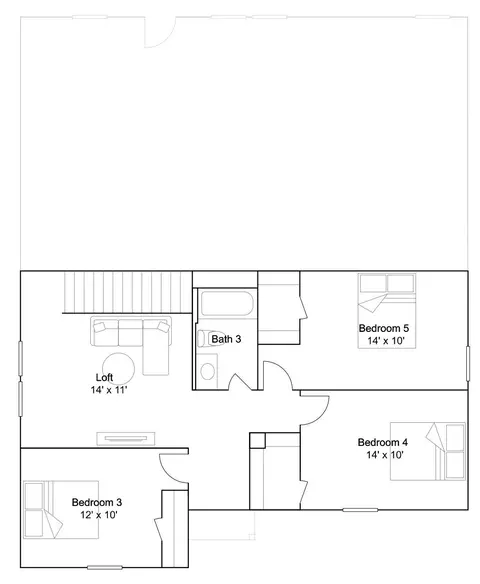 Floorplan - 12821 Clover Patch Ct, Conroe, TX 77306 photo 2 of 2