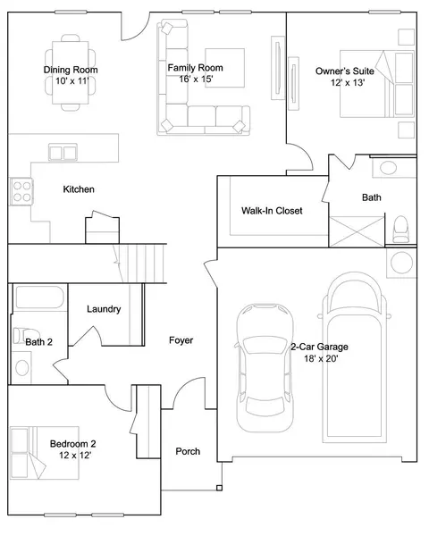 Floorplan - 12821 Clover Patch Ct, Conroe, TX 77306 photo 1 of 2