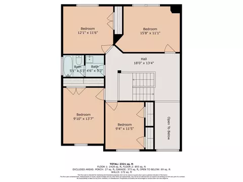 Floorplan - 606 Pine Walk Trl, Spring, TX 77388 photo 1 of 2