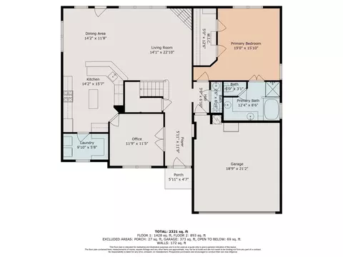 Floorplan - 606 Pine Walk Trl, Spring, TX 77388 photo 2 of 2