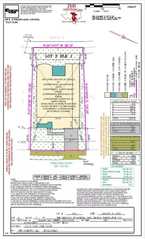 Floorplan - 32115 Pond Pine Ct, Spring, TX 77386 photo 2 of 4