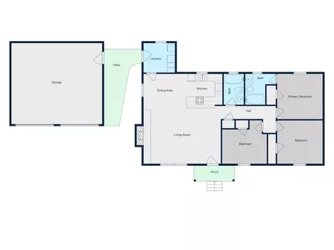 Floorplan - 163 Westwood Dr E, Trinity, TX 75862 photo 1 of 1