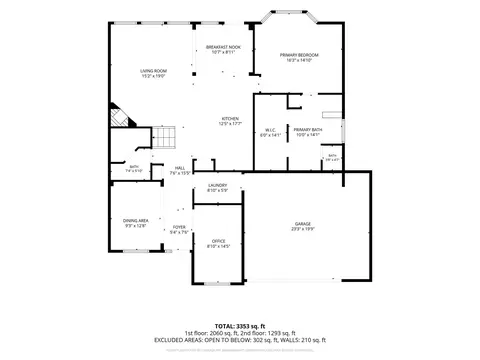 Floorplan - 22419 Sawmill Ranch Dr, Spring, TX 77389 photo 1 of 3