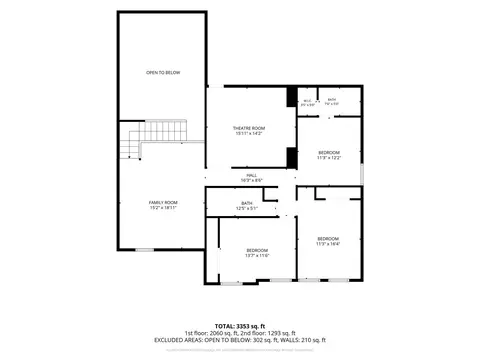 Floorplan - 22419 Sawmill Ranch Dr, Spring, TX 77389 photo 2 of 3