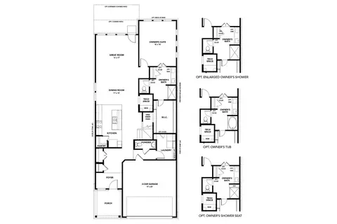 Floorplan - 4209 Red Cedar Ring Ln, Pinehurst, TX 77362 photo 1 of 2