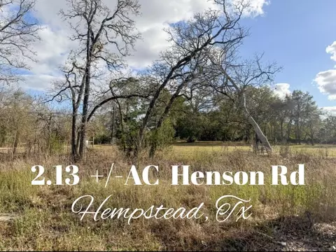 42813 Henson Rd, Hempstead, TX 77445