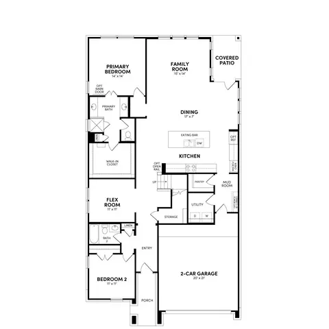 Floorplan - 2819 Pathway Meadows Ln, Webster, TX 77598 photo 1 of 2