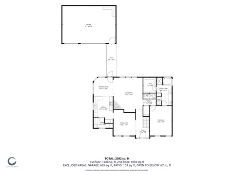 Floorplan - 24815 Giltspur Way, Spring, TX 77389 photo 1 of 3