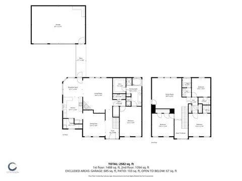 Floorplan - 24815 Giltspur Way, Spring, TX 77389 photo 3 of 3