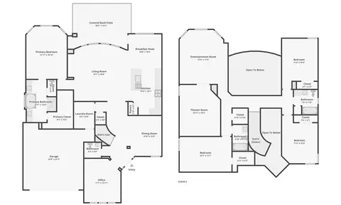 Floorplan - 2834 Duchess Dr, Rosenberg, TX 77471 photo 1 of 2