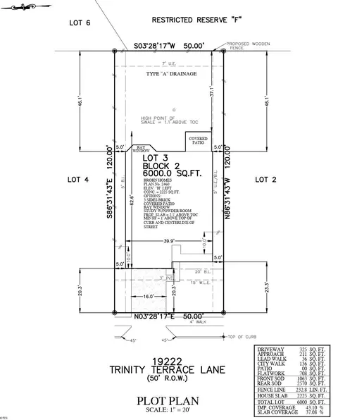 Floorplan - 19226 Trinity Terrace Ln, Spring, TX 77379 photo 4 of 4