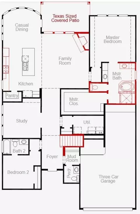 Floorplan - 32129 Pond Pine Ct, Spring, TX 77386 photo 1 of 3