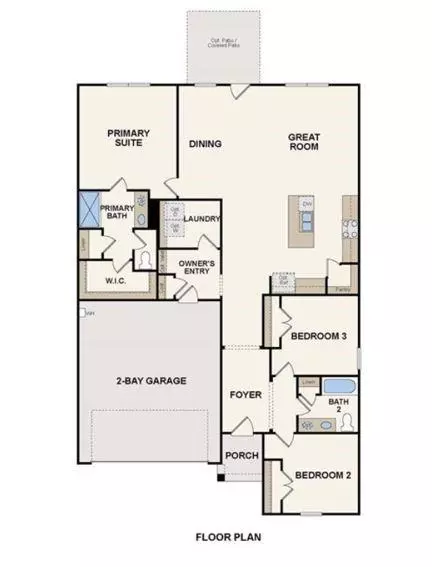 Floorplan - 10778 Red Flagstone Dr, Conroe, TX 77306 photo 1 of 1